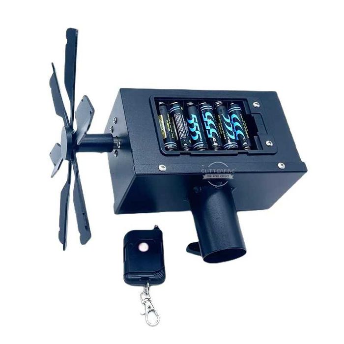 wiatrak iskier - fontanny iskier - z pilotem - pojedyncze