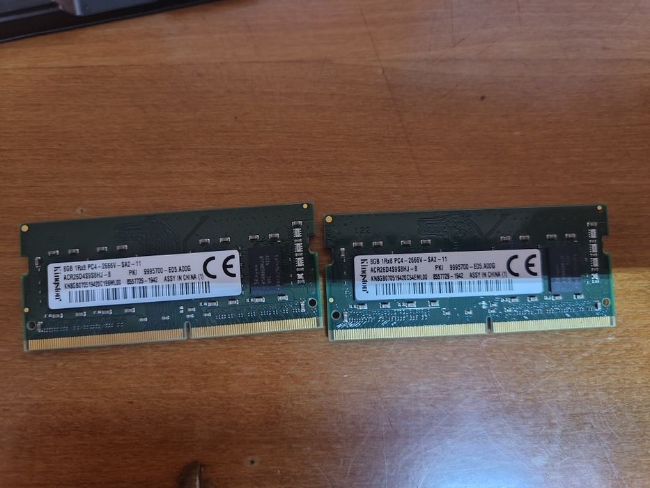 Sodim ddr4 8gb 2666 х2