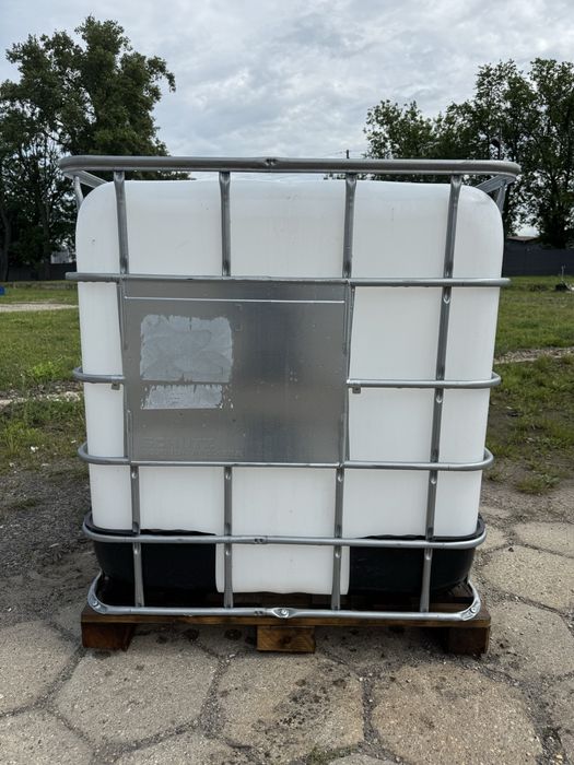 Zbiornik IBC, Mauzer, schutz, Pojemnik 1000 lit - czyste/umyte (UN / produkcja 2025]