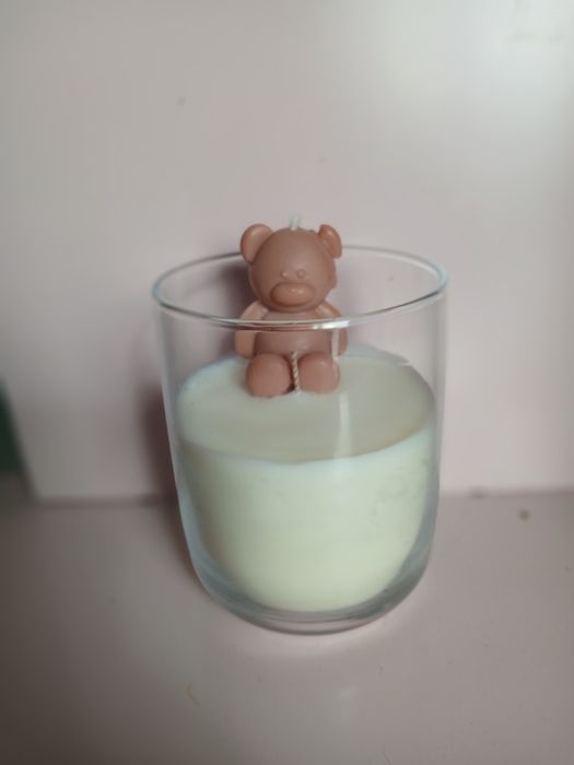 Vela artesanal ursinho