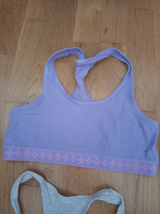 5x stanik dziewczęcy 134 cm nowe