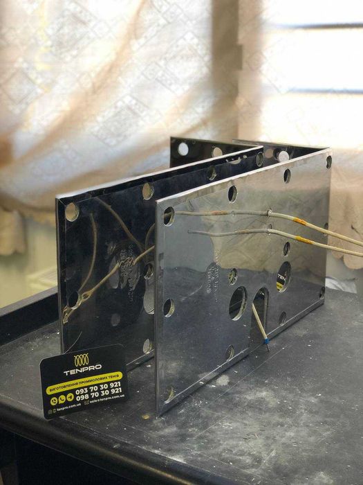 плоский нагрівач для пресформи. слюдяний тен