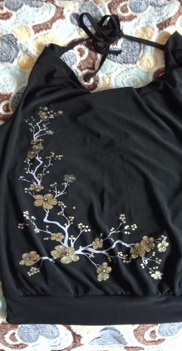 Стильный топ большого размера