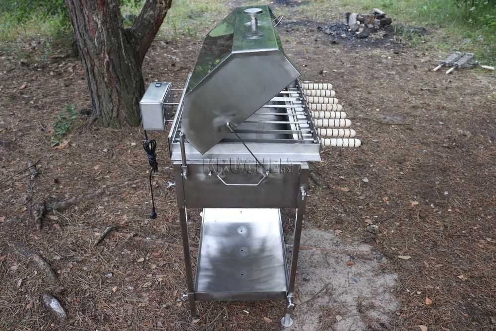 Мангальний комплект з електроприводом з Нерж - Мангал Кручень шампурів