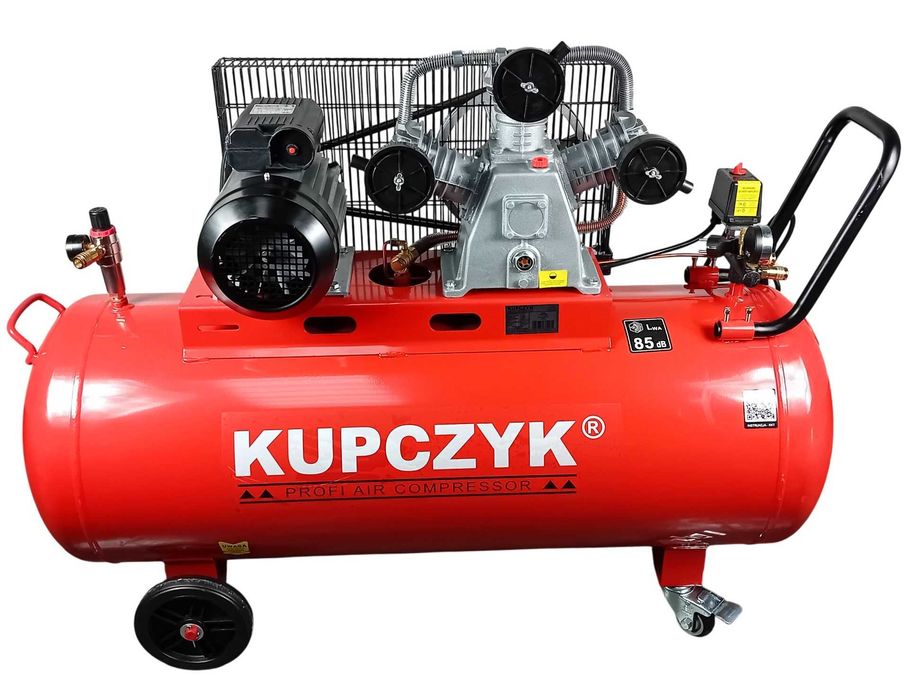 Kompresor Sprężarka 3 tłoki 200L KKT 500/200 Kupczyk Darmowa Dostawa