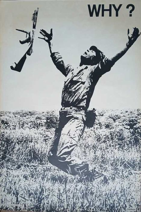 Poster Hasso Scheele WHY Vietnam 1971