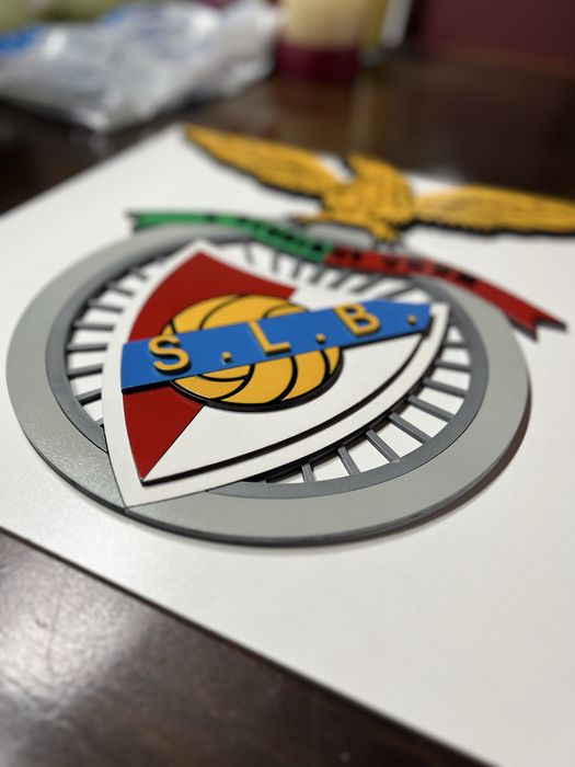 Benfica- emblema 3D mdf