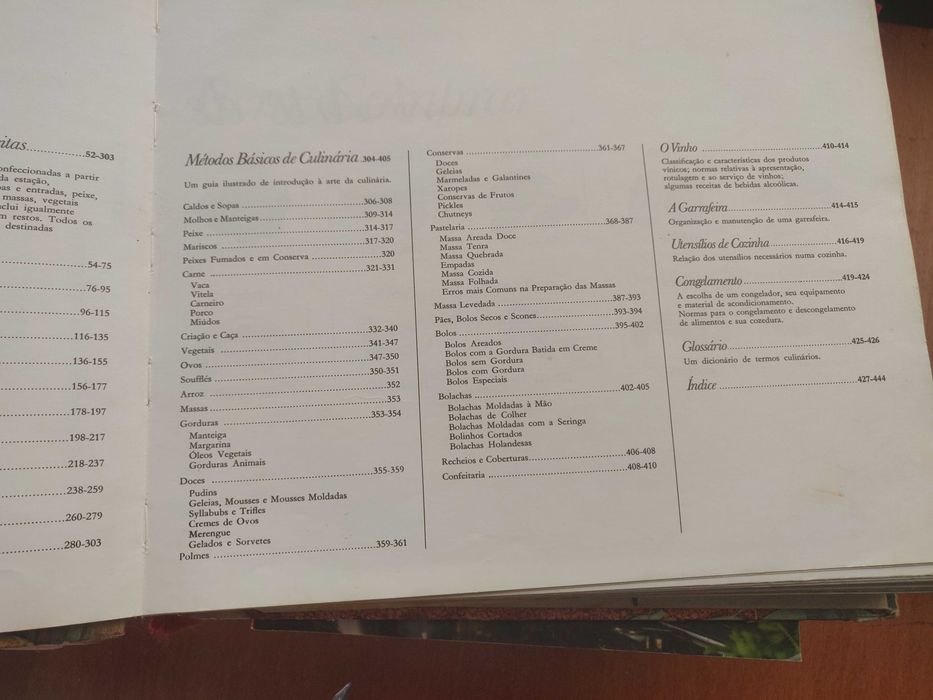 Livro de cozinha
