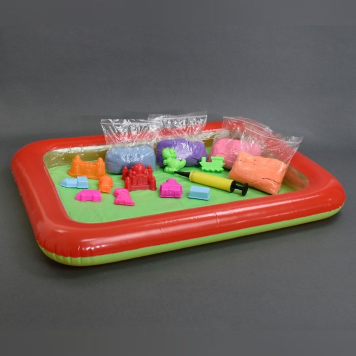 Кінетичний пісок KidSand 1600кг + пісочниця песочница кинетический пес