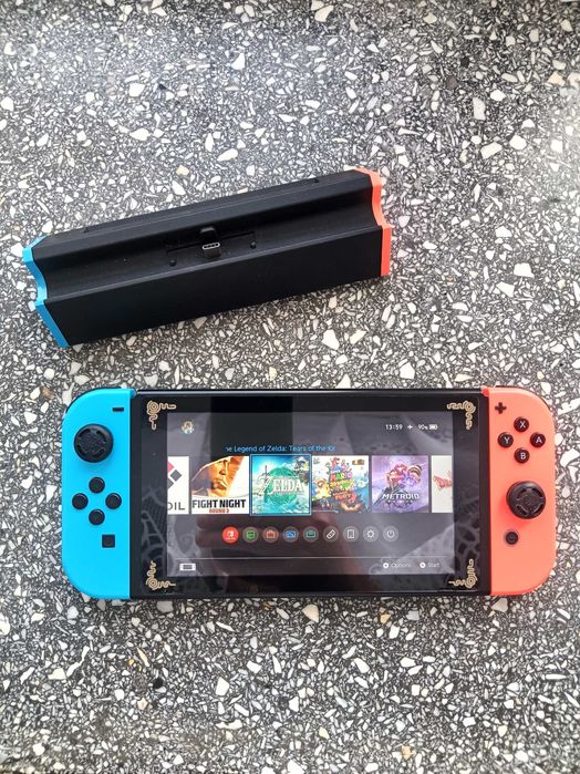 Nintendo switch v1 cfw 256gb karta
