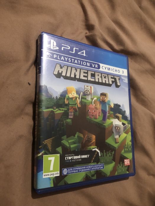 Продам диск игра Minecraft /PS 4 /Playstation 4/ Майнкрафт: 650 грн ...