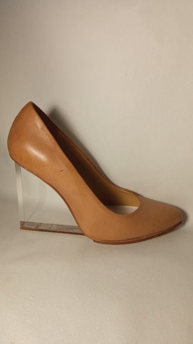 Maison Margiela & HM туфли на танкетке.