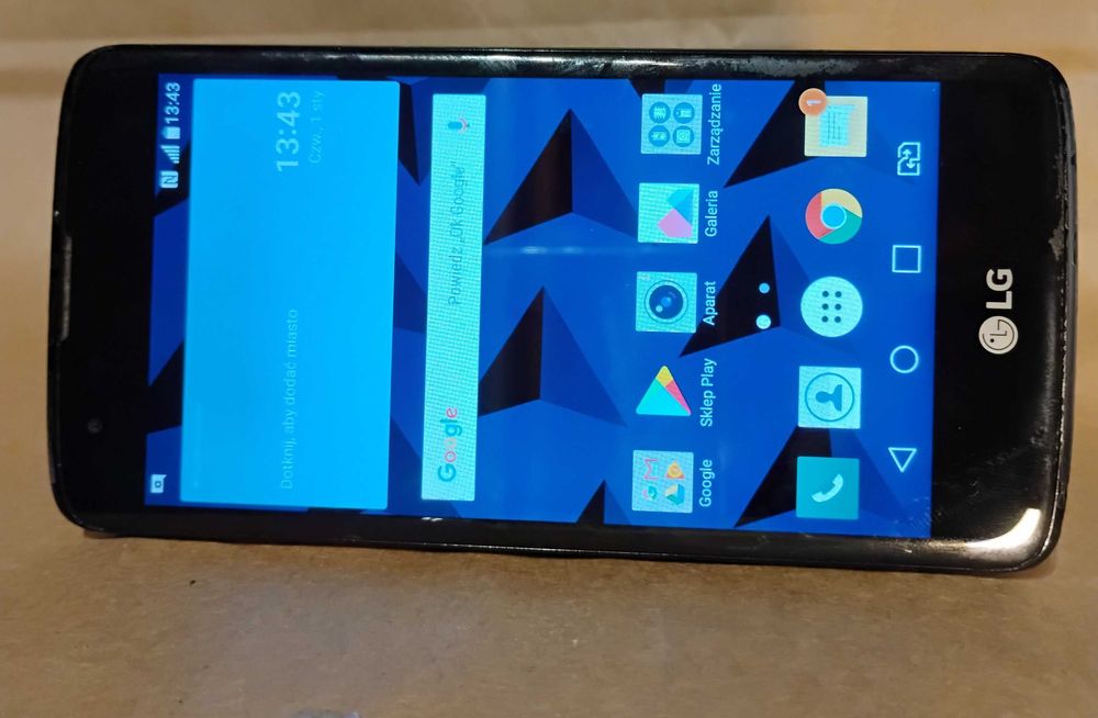 LG K8 Dual K350NDS   LTE 1,5 Gb 8 Gb + ładowarka