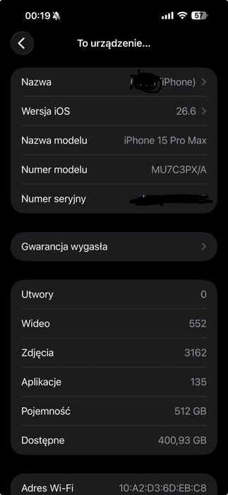 Iphone 15 Pro Max 512 GB