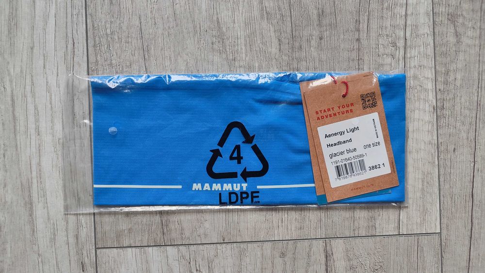 Mammut Aenergy Light Headband opaska Nowa z metkami