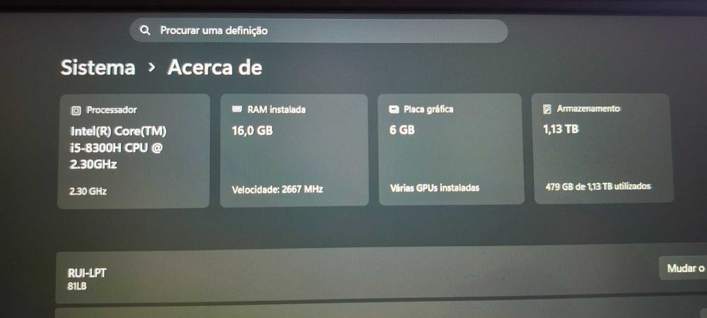Lenovo Y530 16RAM GTX1060 6GB
