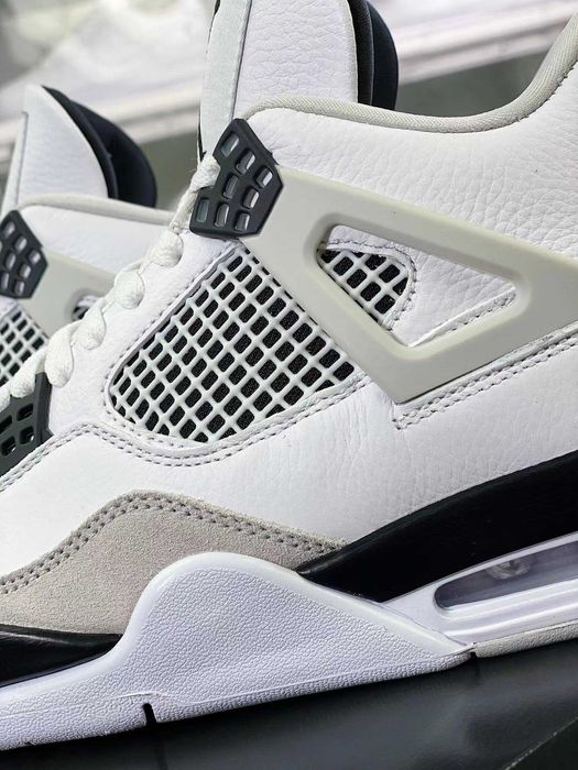 Buty koszykarskie AJ4 "biało-szare" buty męskie 36-44