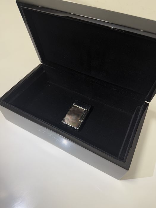 Зажигалка S.T. Dupont Ligne 2 Premium, черный перламутр. ОРИГИНАЛ.