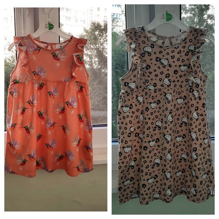 Продам платье летние набор на девочку 3-4года H&M