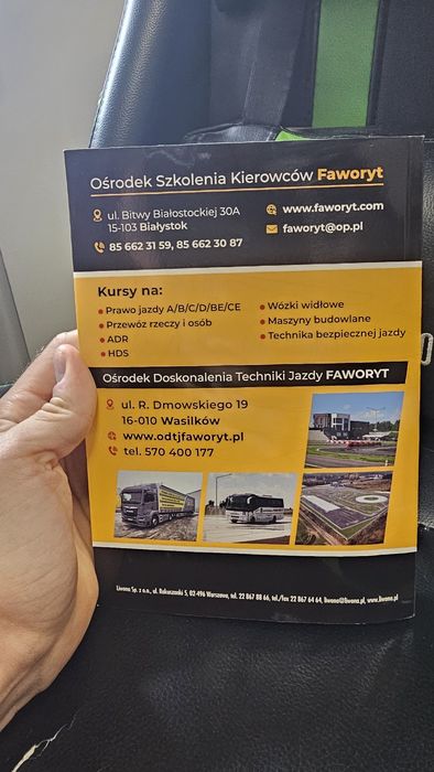 Książka numauka jazdy