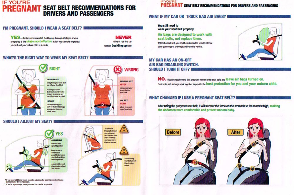 Adapter Hikig do pasa bezpieczeństwa dla kobiet w ciąży