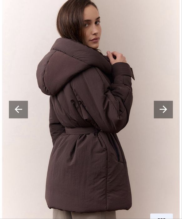 Куртка зимова з поясом