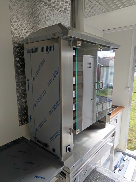 Przyczepa gastronomiczna- Kurczak z rożna