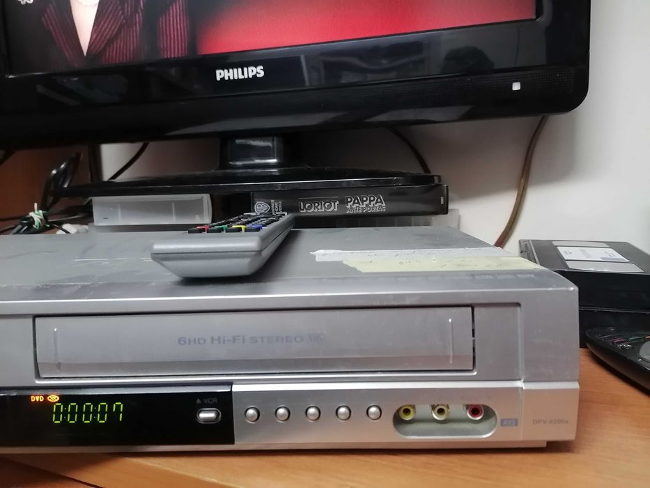 Magnetowid VHS Targa DPV5200X ( LG) Pilot HIFI Stereo COMBO