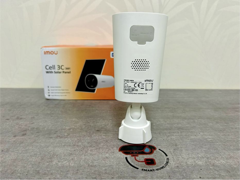 СИРЕНА IMOU 3Mp з АКБ WiFi IP автономная камера для видеонаблюдения SD