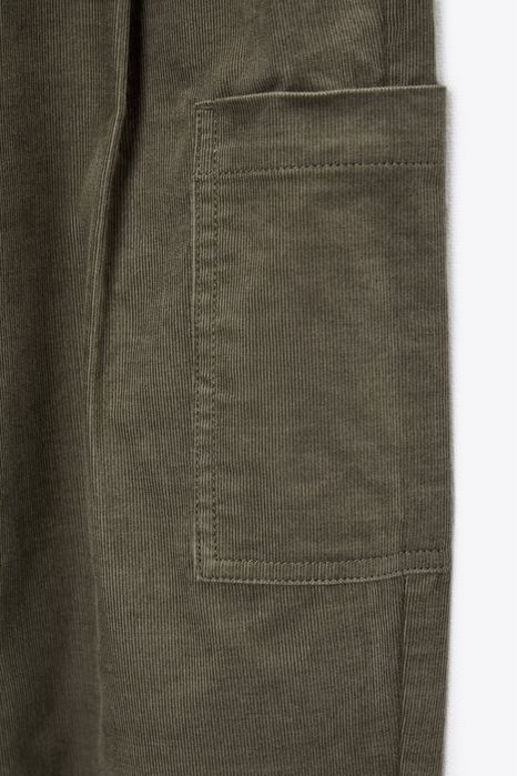 Штани мікровельвет ZARA штани карго 42р.