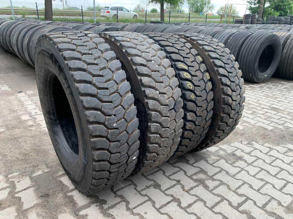Opony używane ciężarowe napęd 315/80R22.5 MICHELIN X WORKS D / 15-19mm
