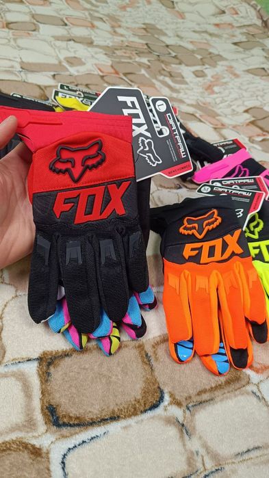 FOX DIRTPAW RACE рукавиці перчатки фокс велосипедные размер S M L