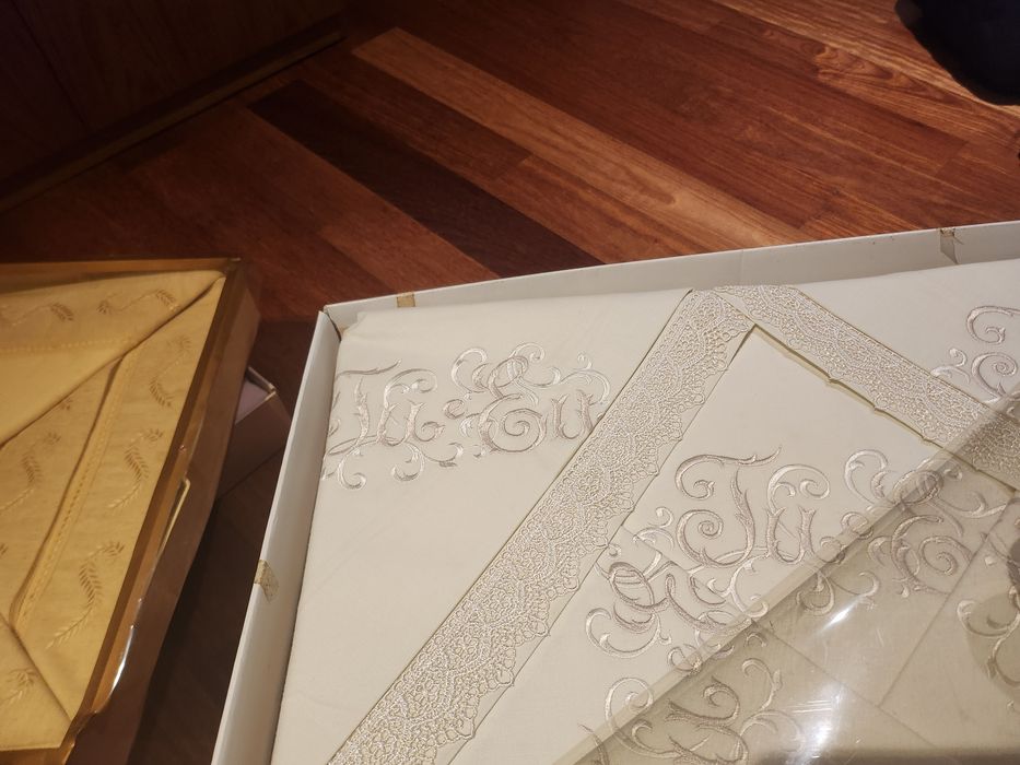 Jogo de lençóis cama casal