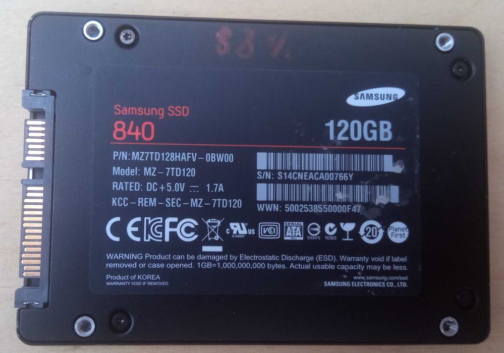 SSD диск  2.5" sata III