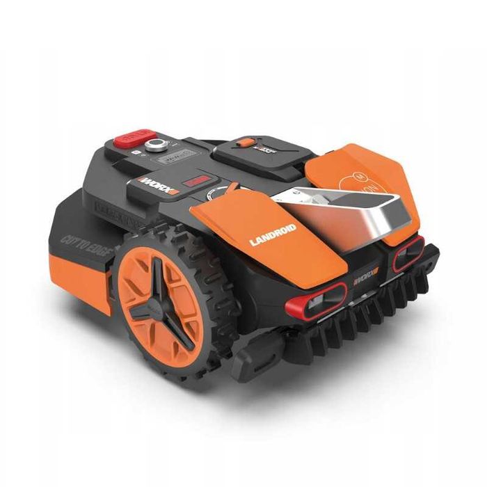 Robot koszący WORX 1600m2 WR216E Gwarancja producencka WORX do 2029 roku + GARAŻ