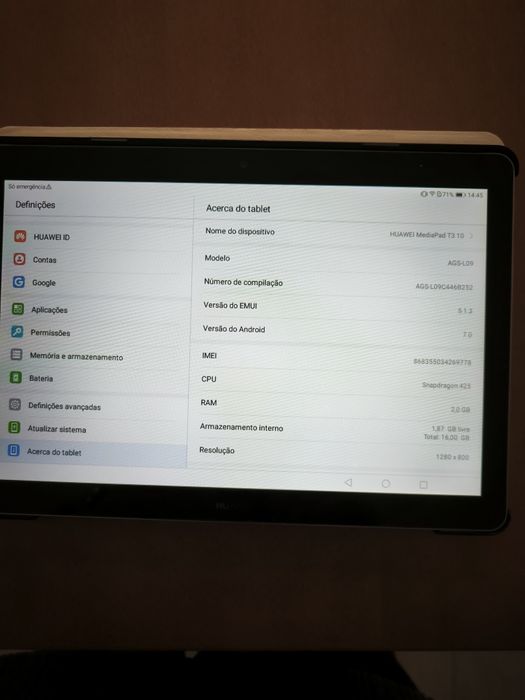Tablet Huawei MediaPad T3 10