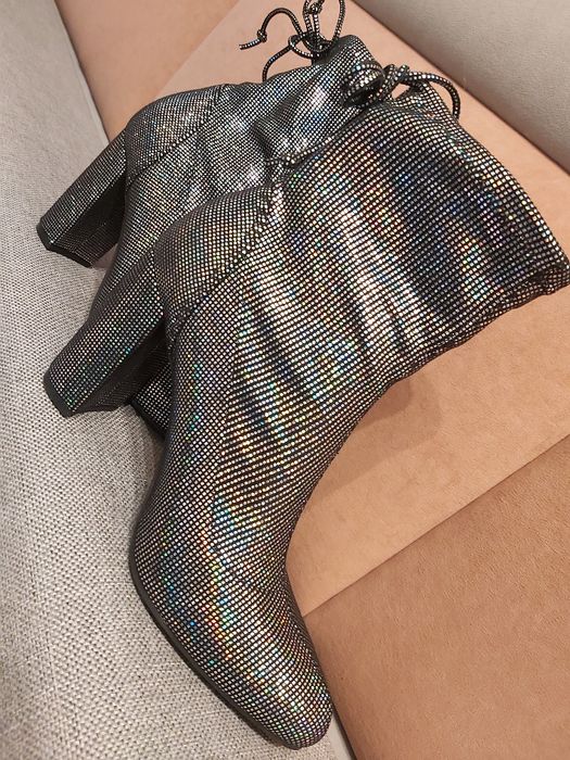 Botki holograficzne shein 38/38.5 24.7cm