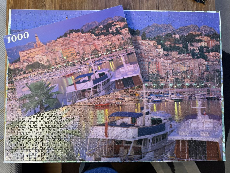 Puzzle 1000 motyw miasta o