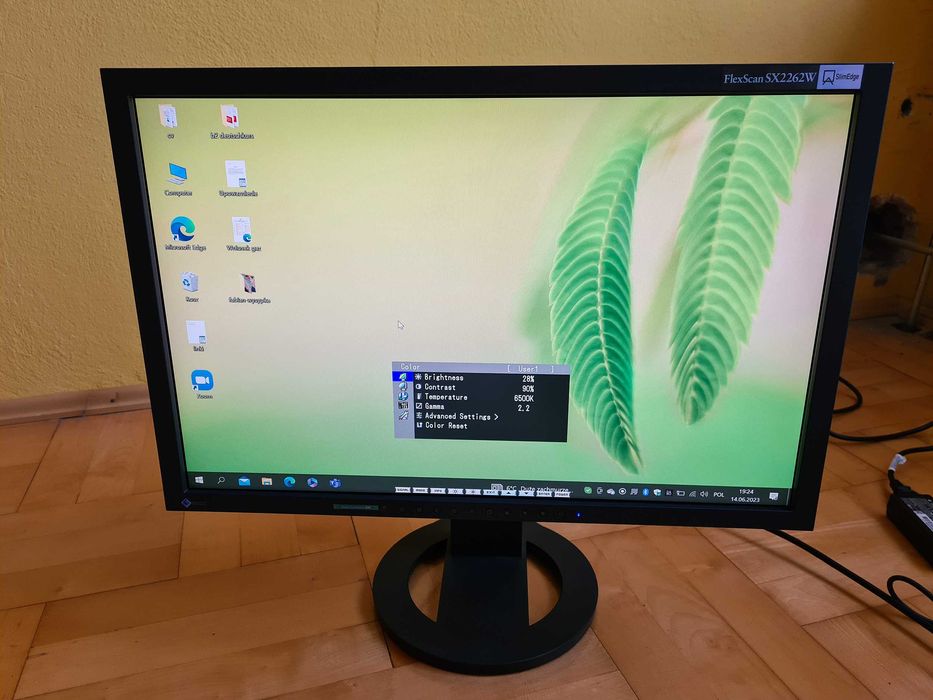 Monitor Eizo FlexScan SX2262W obróbka foto video Profesjonalny
