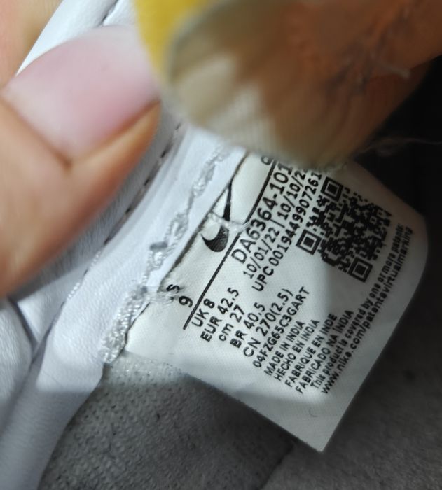 Nike Blazer low '77 adidasy sneakersy sportowe 42,5/27 cm