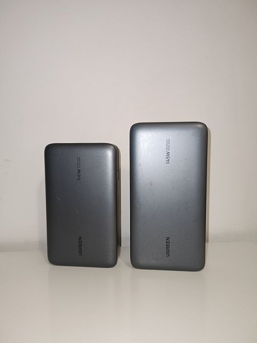 2 szt. Uszkodzone Powerbanki Ugreen 145W 25000mAh 100W 20000mAh
