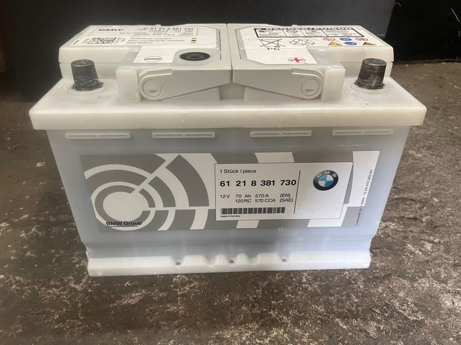 BMW akumulator 12V 70Ah 570A 61218381730