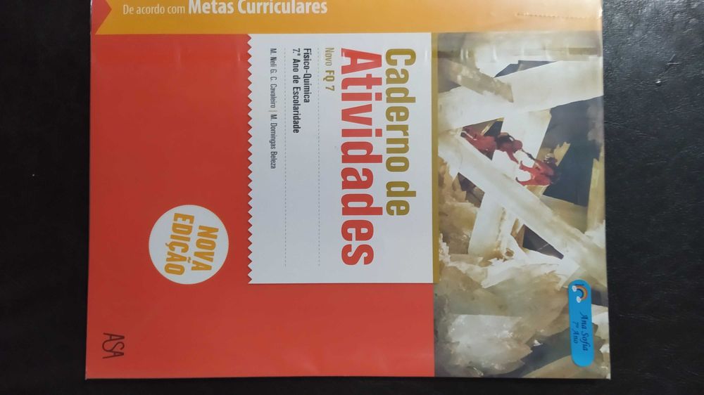 Caderno de atividades de Físico-Química - 7º Ano - FQ7