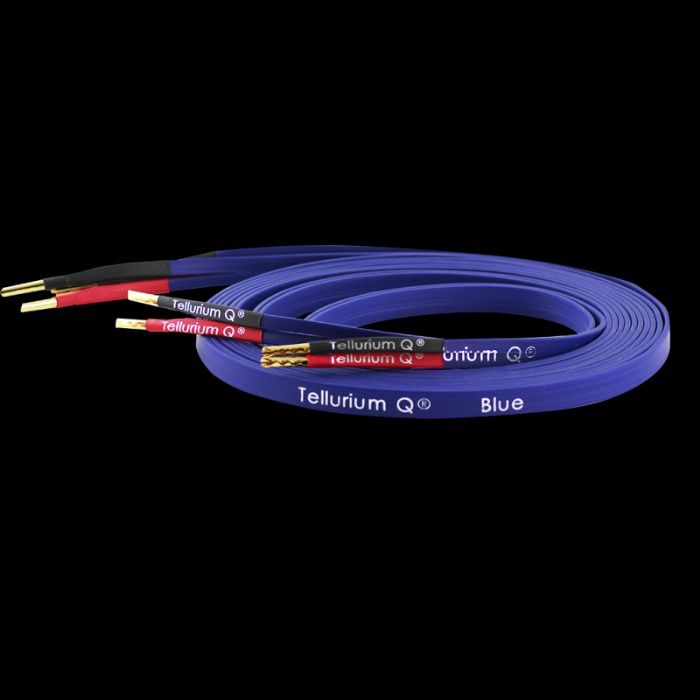 Tellurium Q Blue II - Kable głośnikowe konfekcjonowane 2 x 2,5 m, Łódź