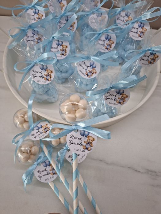 Misie grzechotki roczek upominki