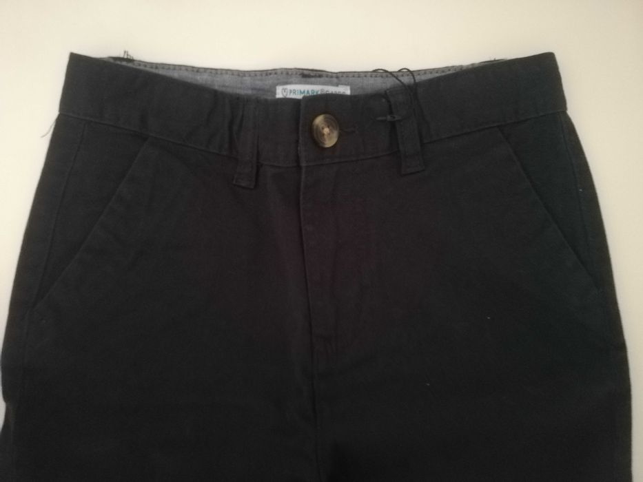 Bermudas/calções menino chino algodão "Primark" - com etiqueta 7/8A