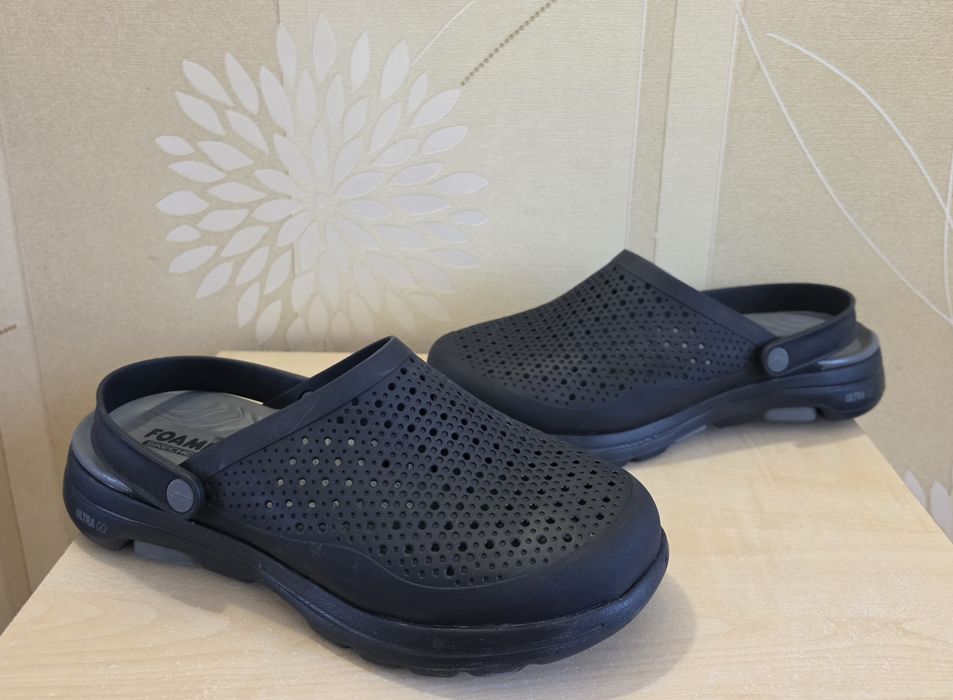 Чоловічі сабо шльопанці Skechers оригінал розмір 12 на 46
