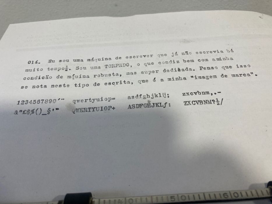 Máquina de Escrever  **  Torpedo