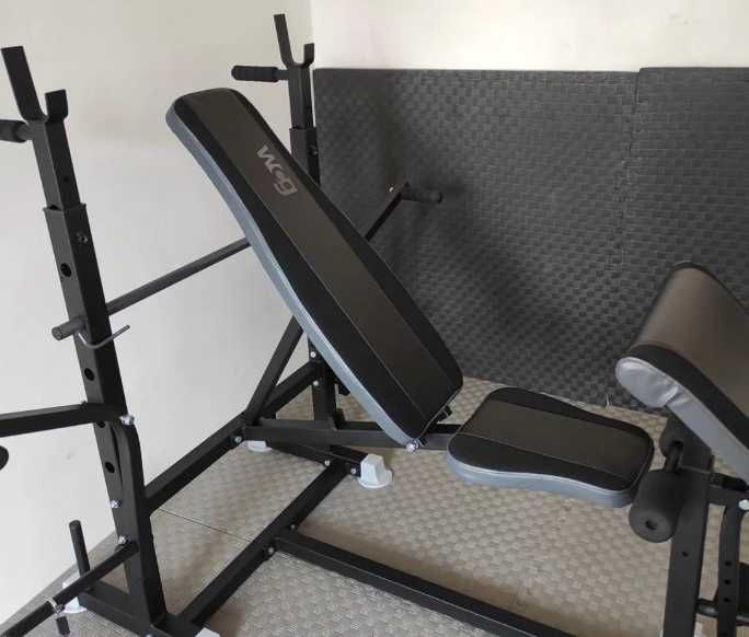 Лавка для жима тренировок под штангу Скамья жиму K99 Стойки Лава жим