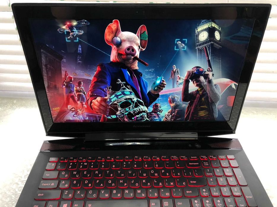 ІГРОВИЙ! Lenovo IdeaPad Y50-70 15,6" 4K i7-4710HQ DDR16Gb SSD512Gb ≈2г